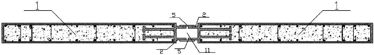 Assembly connection structure and assembly connection construction method of fabricated shear wall structure