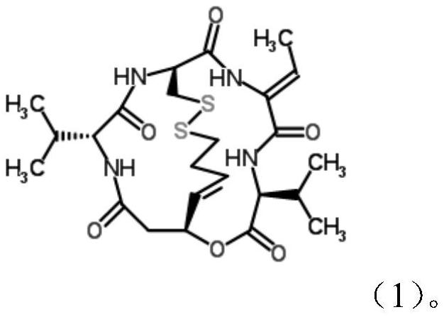 Application of romidepsin in preparation of medicine for preventing and treating novel coronavirus of COVID-19