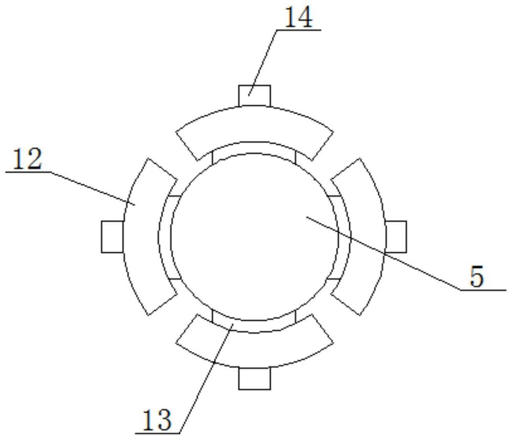 Telescopic anti-freezing device for shallow well