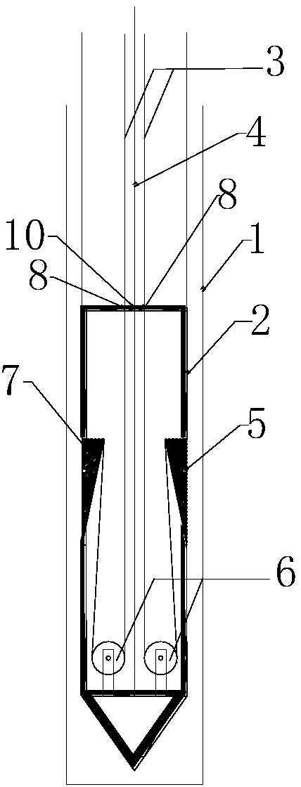 Rapid pre-stressed anchor cable capable of being recycled and construction method thereof