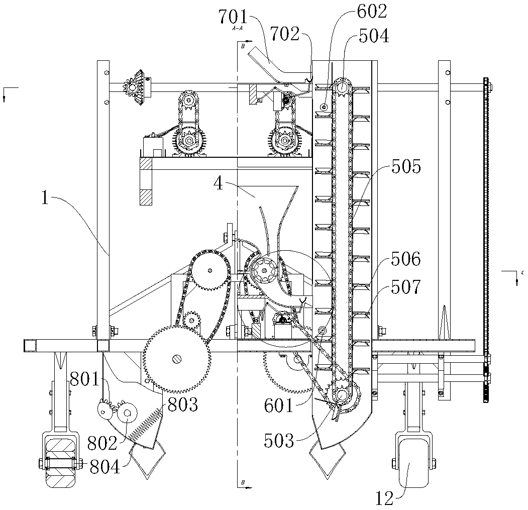 Chinese yam seeder