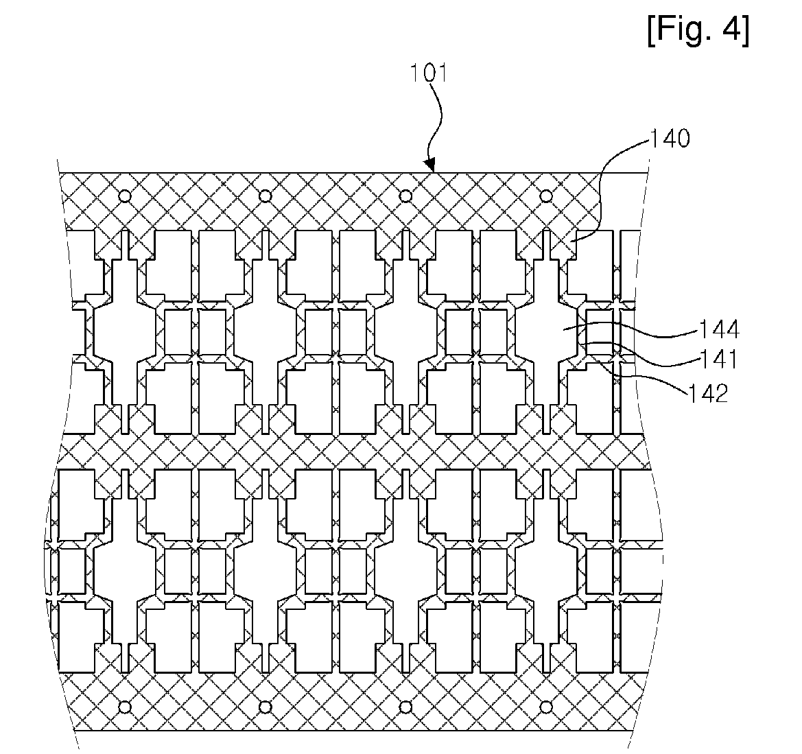 Light Emitting Diode Package Having Multiple Molding Resins