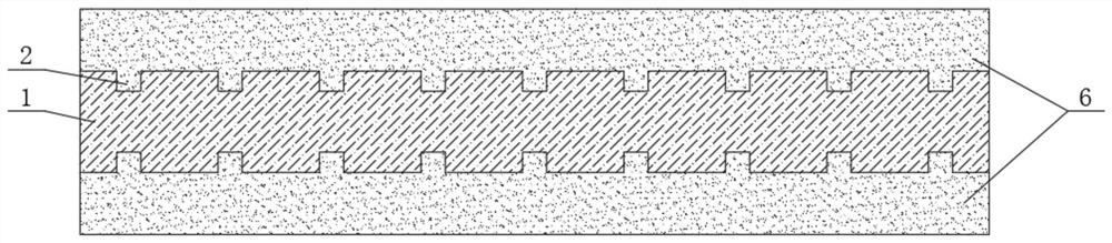 Green recycled carbon fiber thermoplastic material building board and preparation method