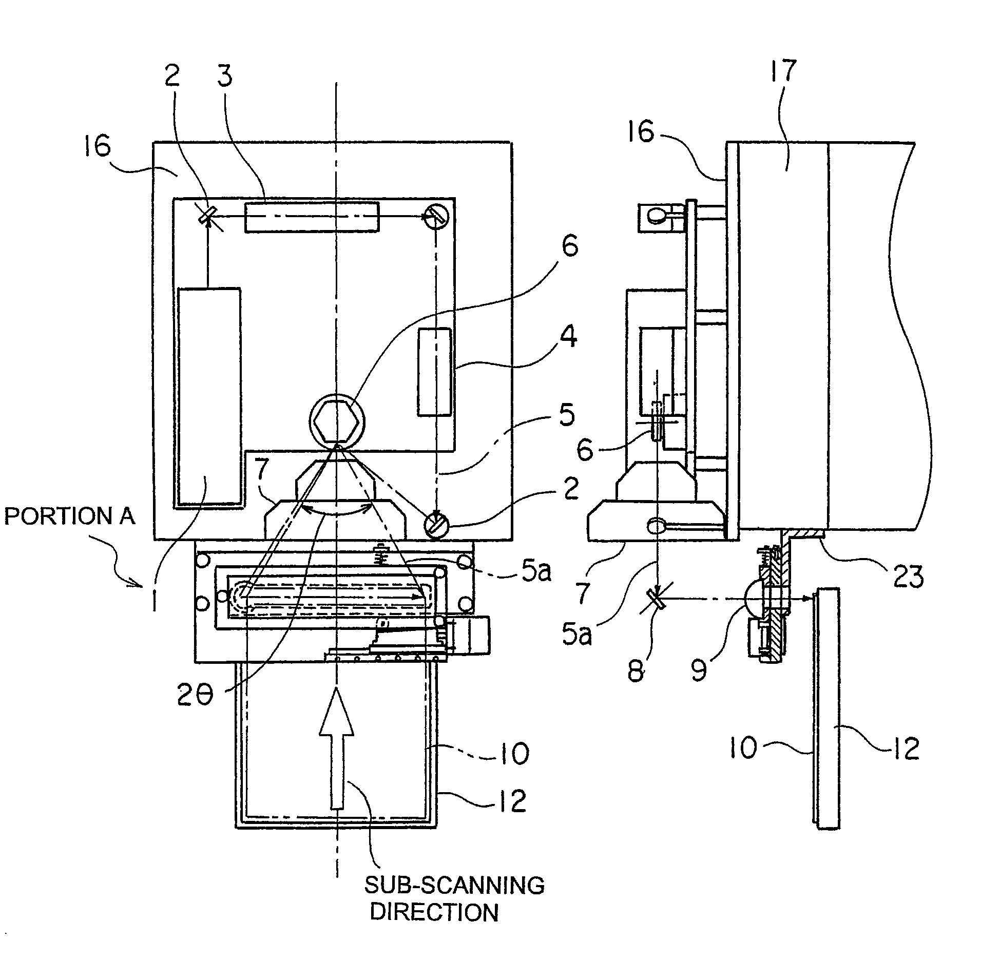 Laser direct imaging apparatus