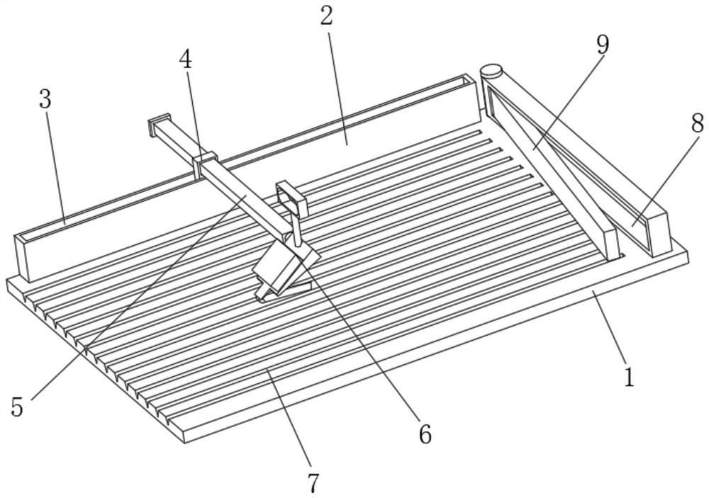 Corrugated paperboard cutting device