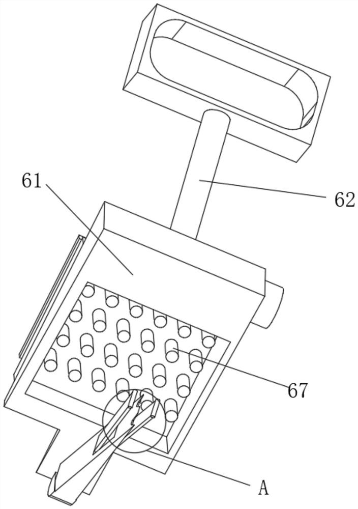 Corrugated paperboard cutting device