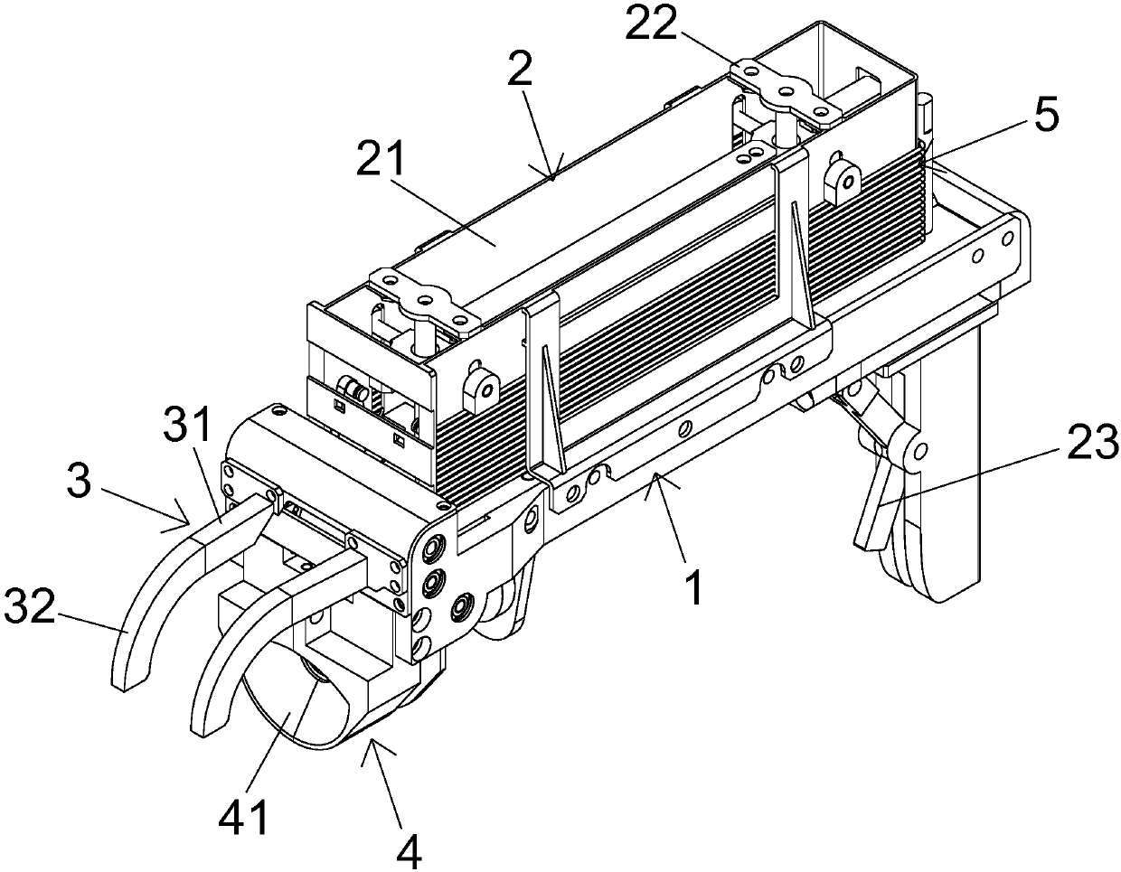 Automatic rebar binding machine