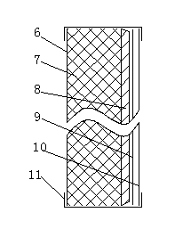 Novel carbon crystal electric warming mural