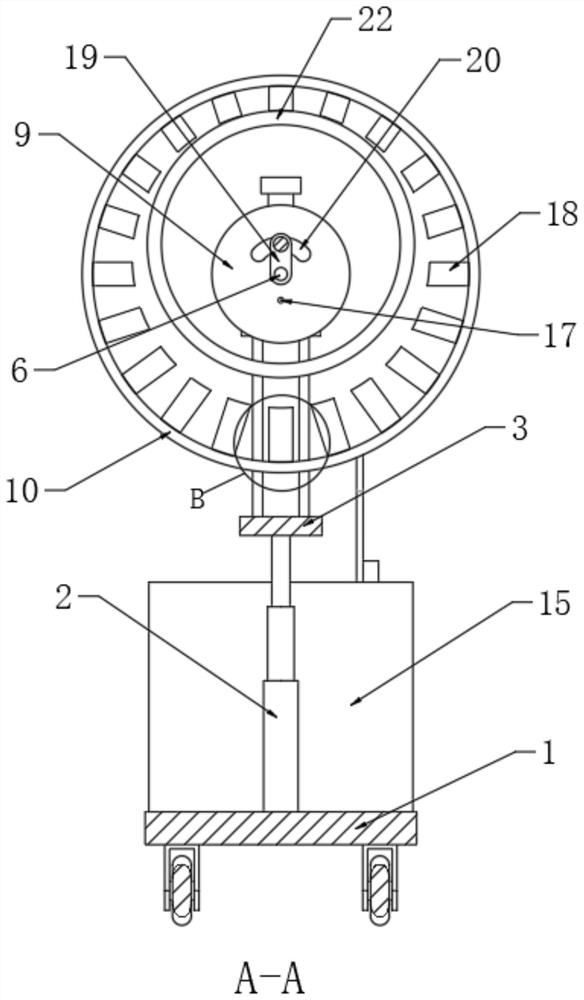 Fire extinguishing device for fire engineering