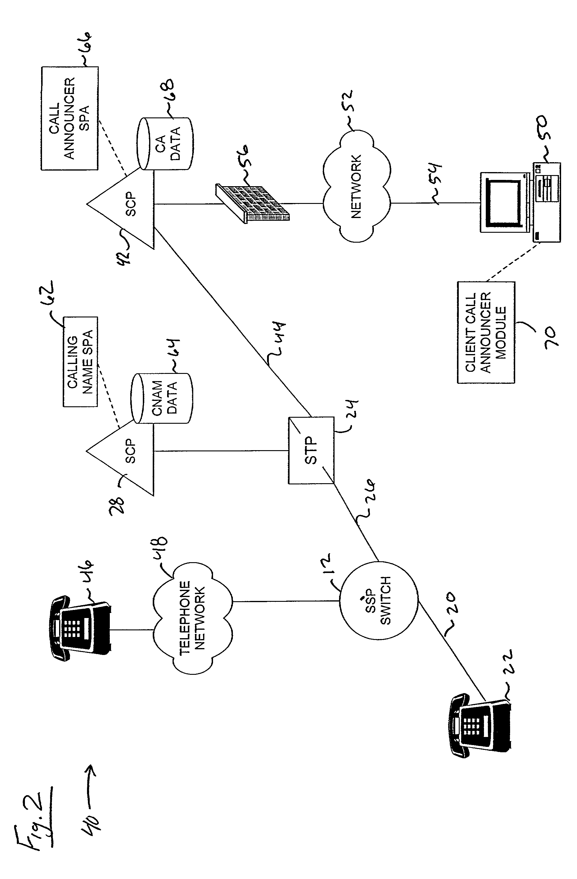 System and method for monitoring incoming communications to a telecommunications device