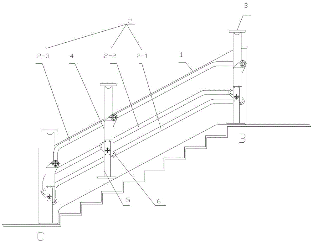 Relay type corridor elevator