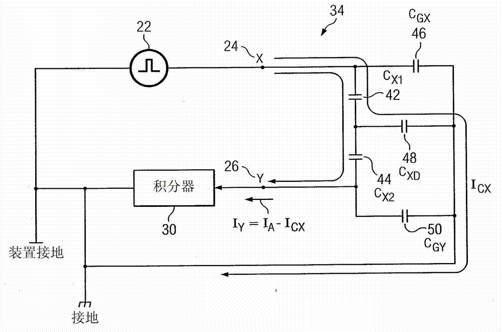 Touch sensor with reduced anti-touch effects