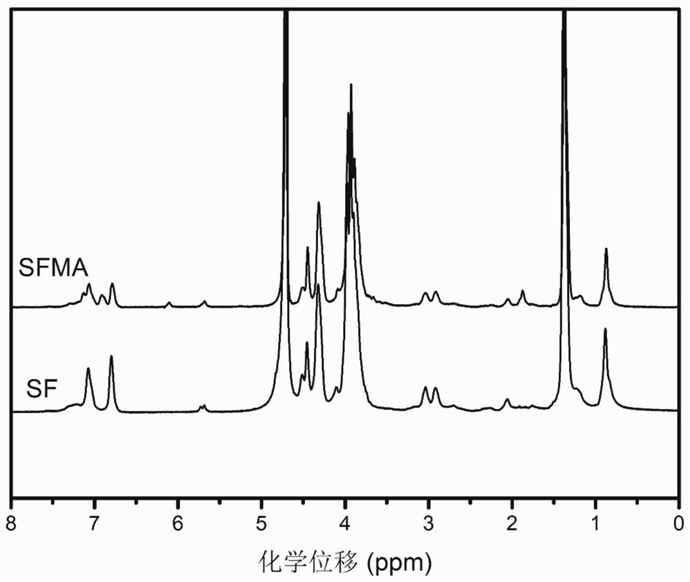 Composite hydrogel for promoting wound healing and preparation method and application thereof