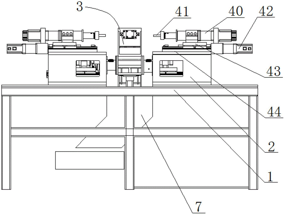 A kind of flower basket nut processing equipment