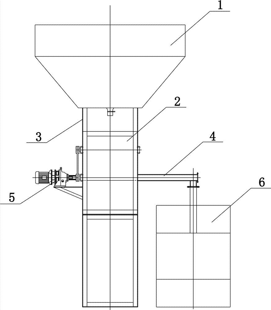 Automatic uniform and constant-speed feeding bin