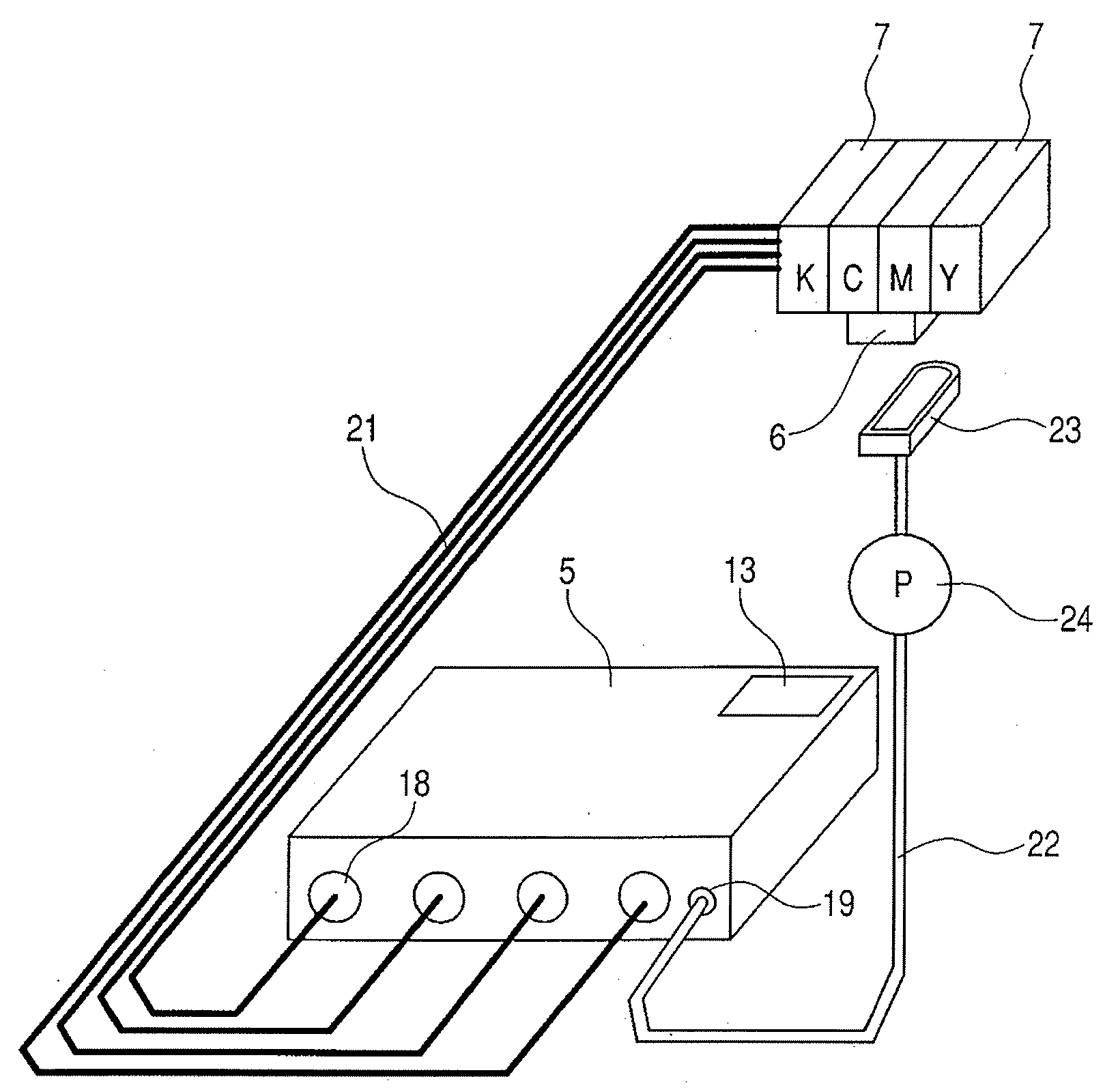 Liquid container and ink jet recording method