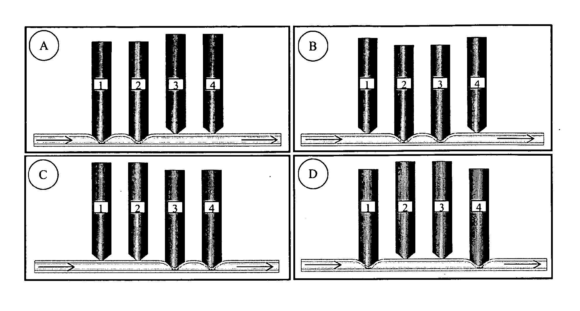 Magnetically balanced finger-type peristaltic pump