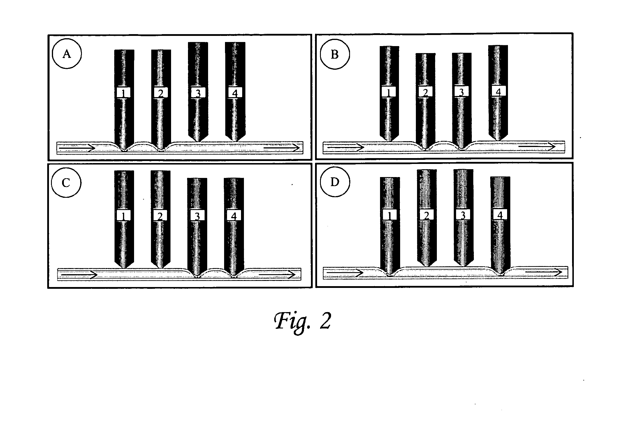 Magnetically balanced finger-type peristaltic pump