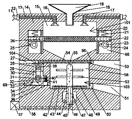 Jigging and flotation integrated coal wash-dressing machine