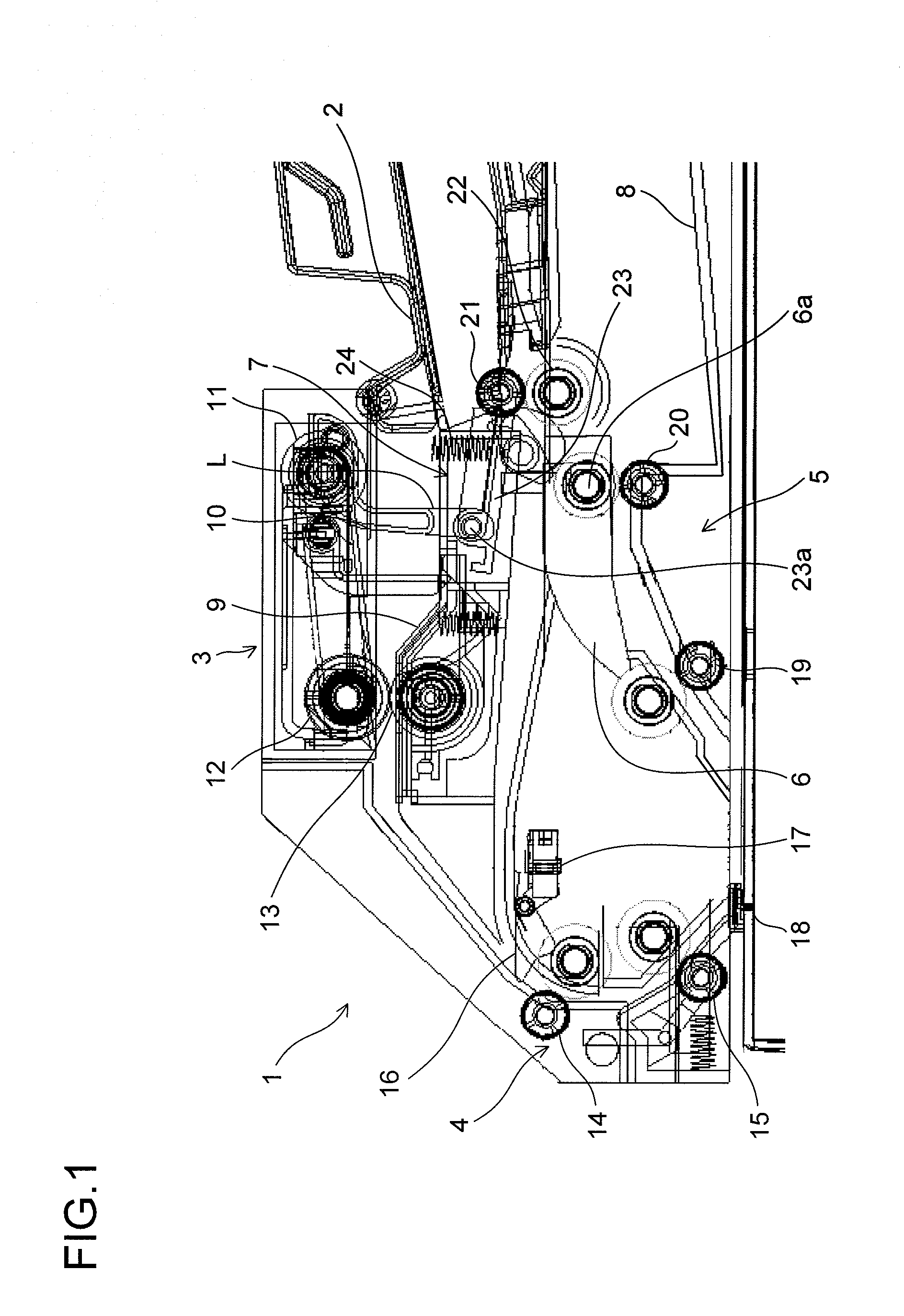 Automatic document conveying device and image forming apparatus including the same