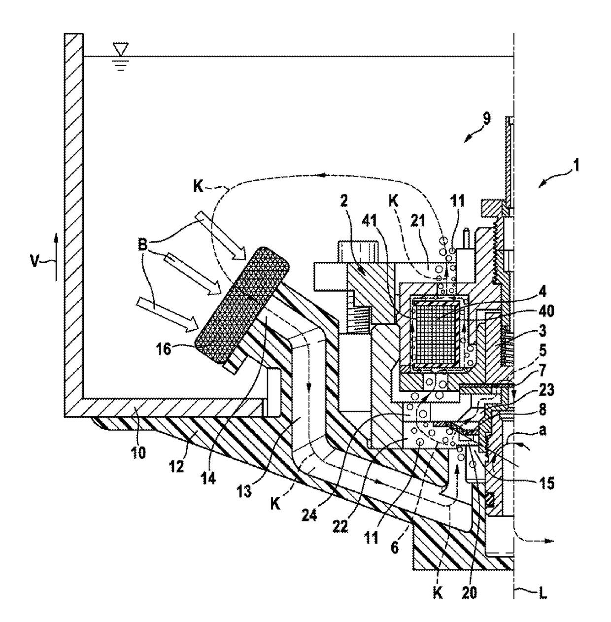 Fuel pump with improved delivery properties