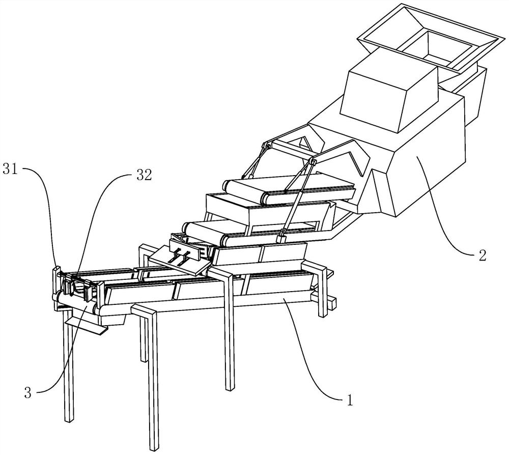 Construction recycled aggregate fine crushing treatment device