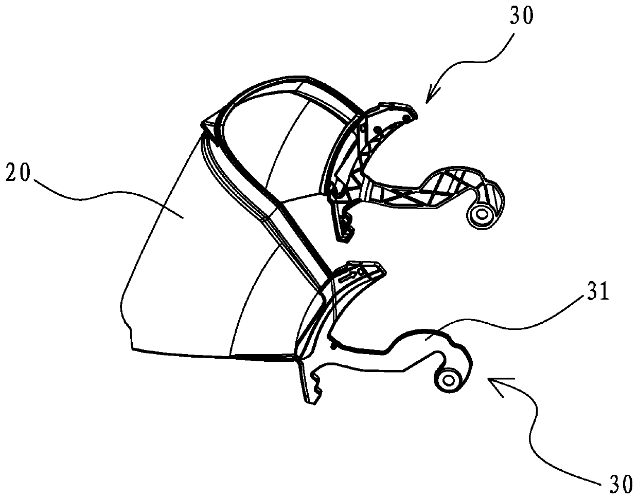 Lens quick assembling and disassembling structure and helmet