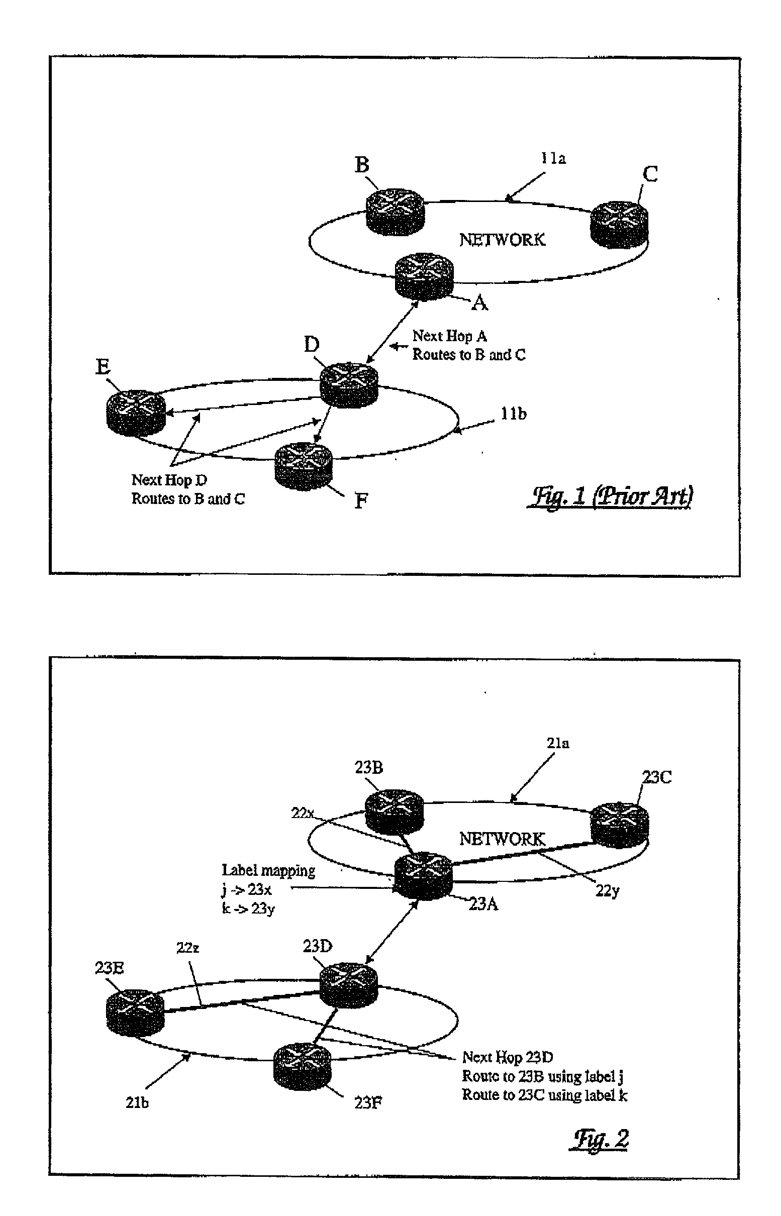 Routing traffic in a communications network