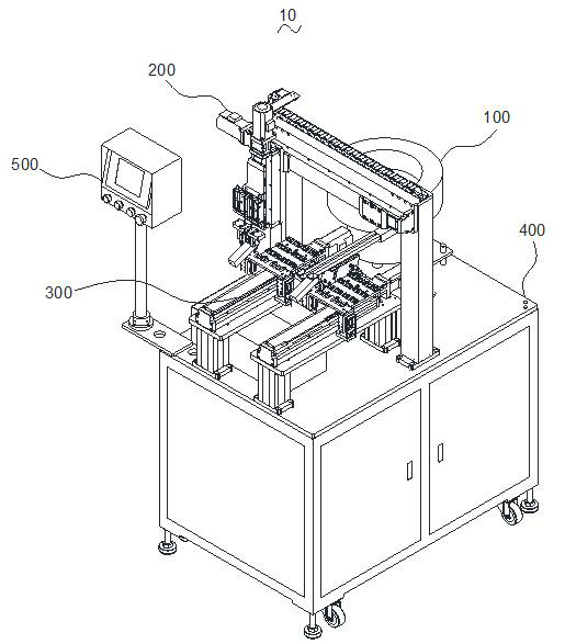 Smoke pipe clamping equipment