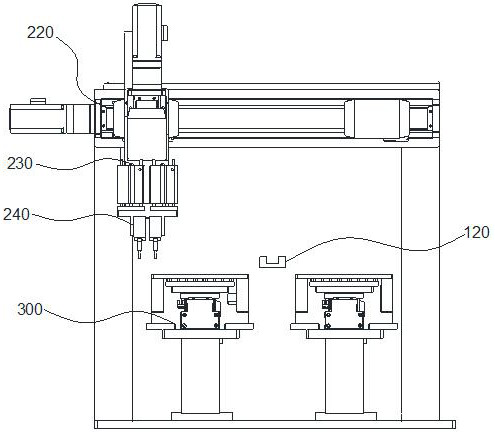 Smoke pipe clamping equipment