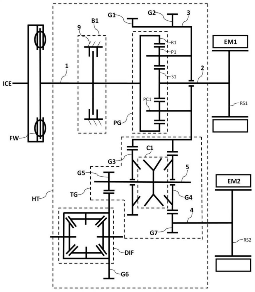 A New Type of Hybrid Transmission