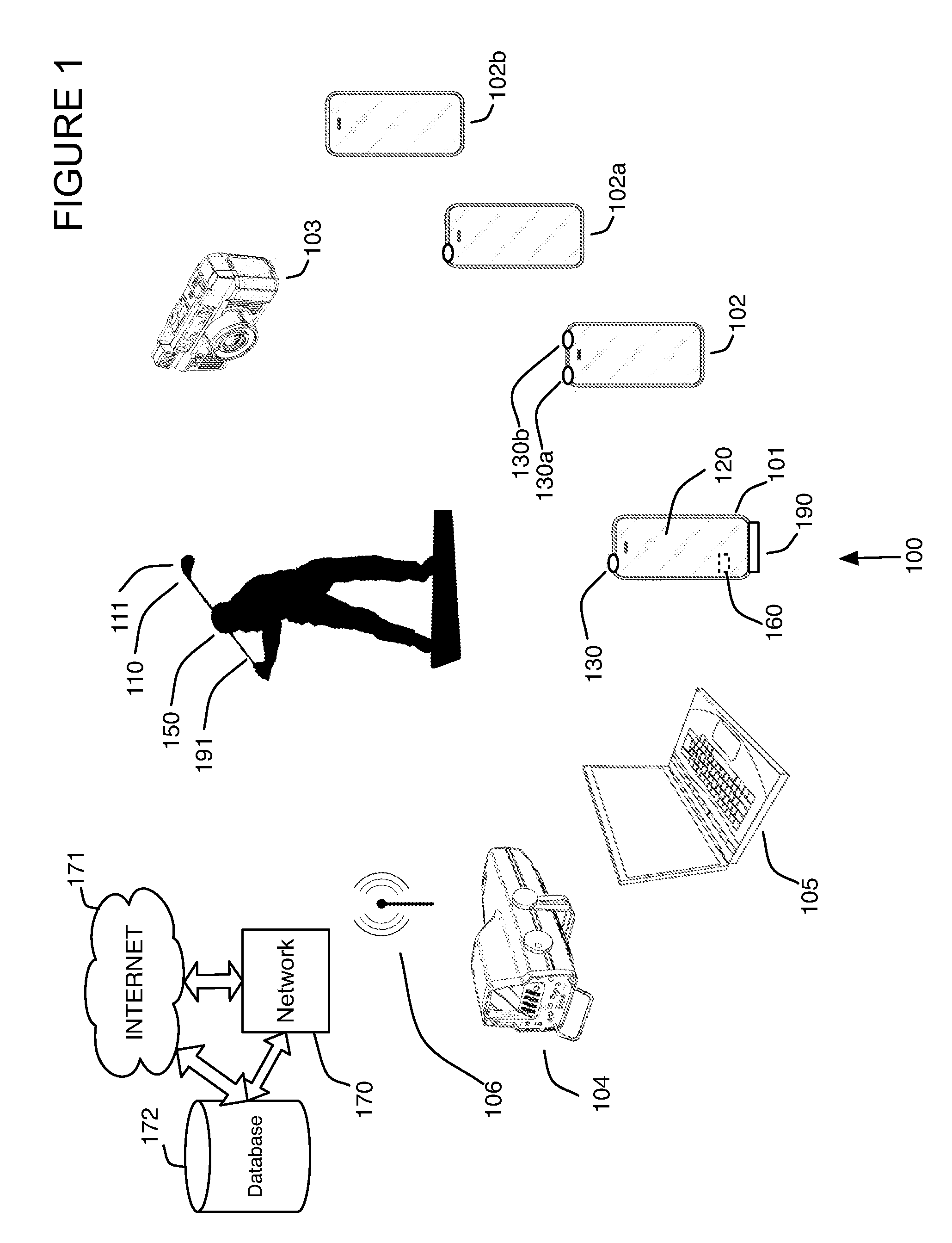 Portable wireless mobile device motion capture and analysis system and method