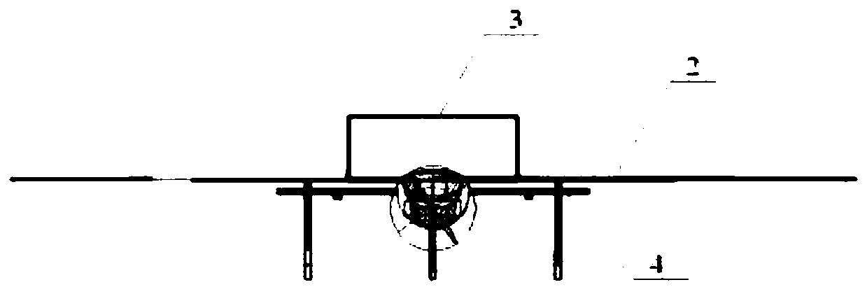 Petrol-electric hybrid vertical take-off and landing sweepforward fixed wing unmanned aerial vehicle