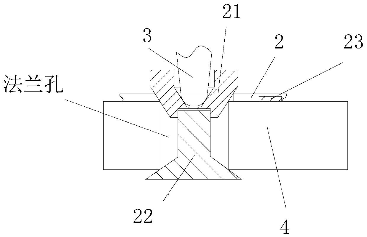 High-precision binocular vision measurement system and method for closure pipe