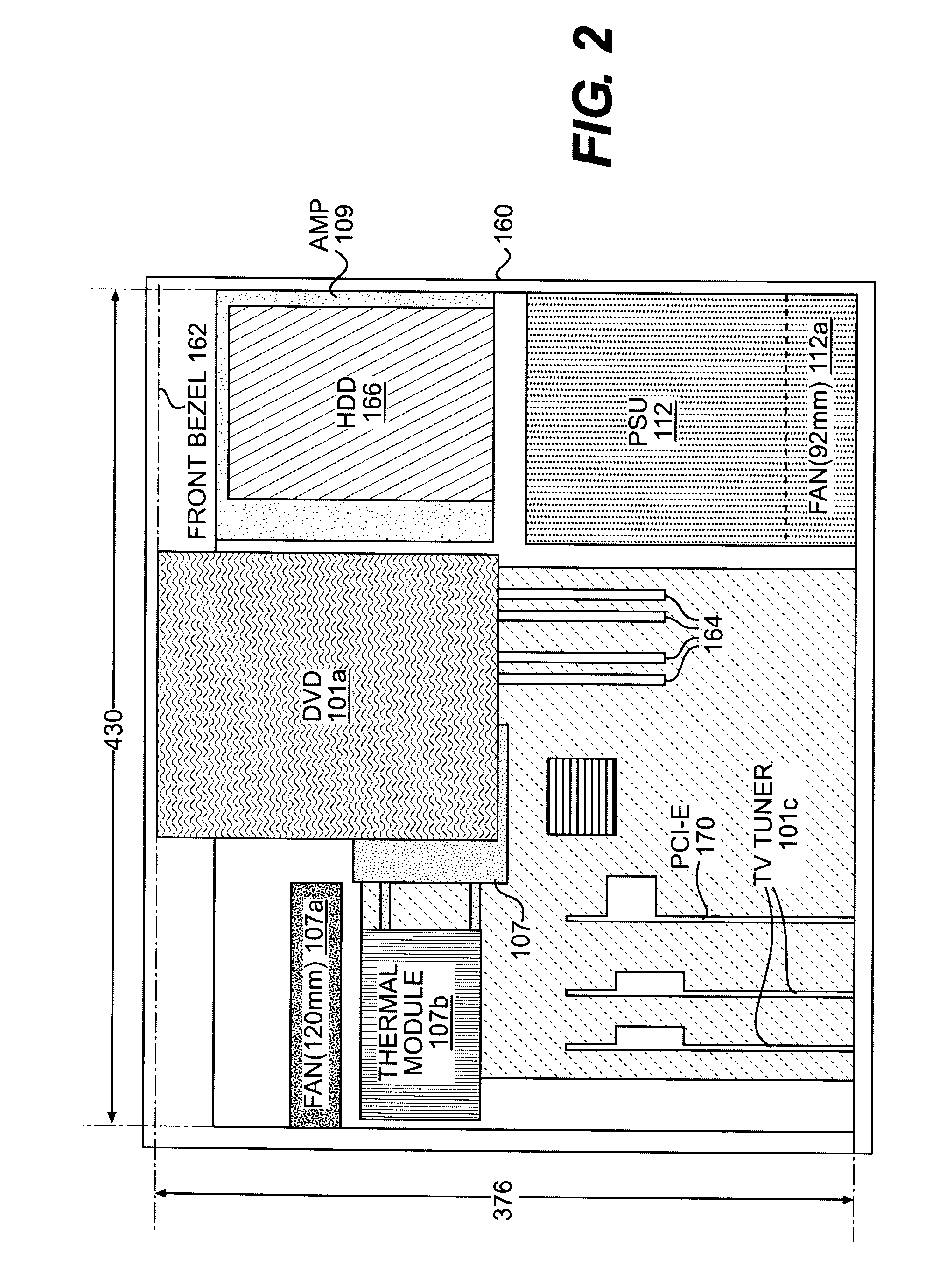 Integrated multimedia signal processing system using centralized processing of signals