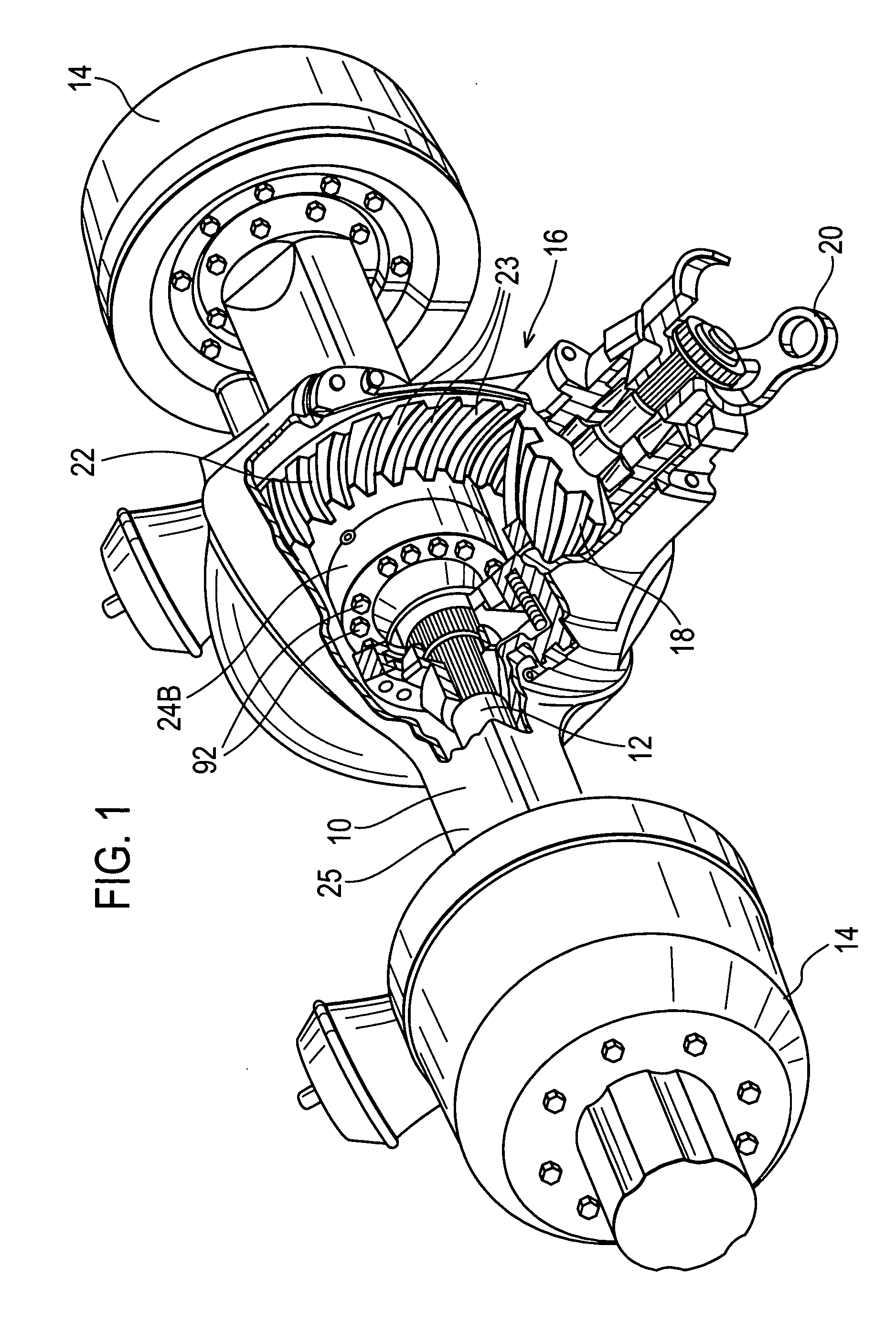 Differential carrier assembly