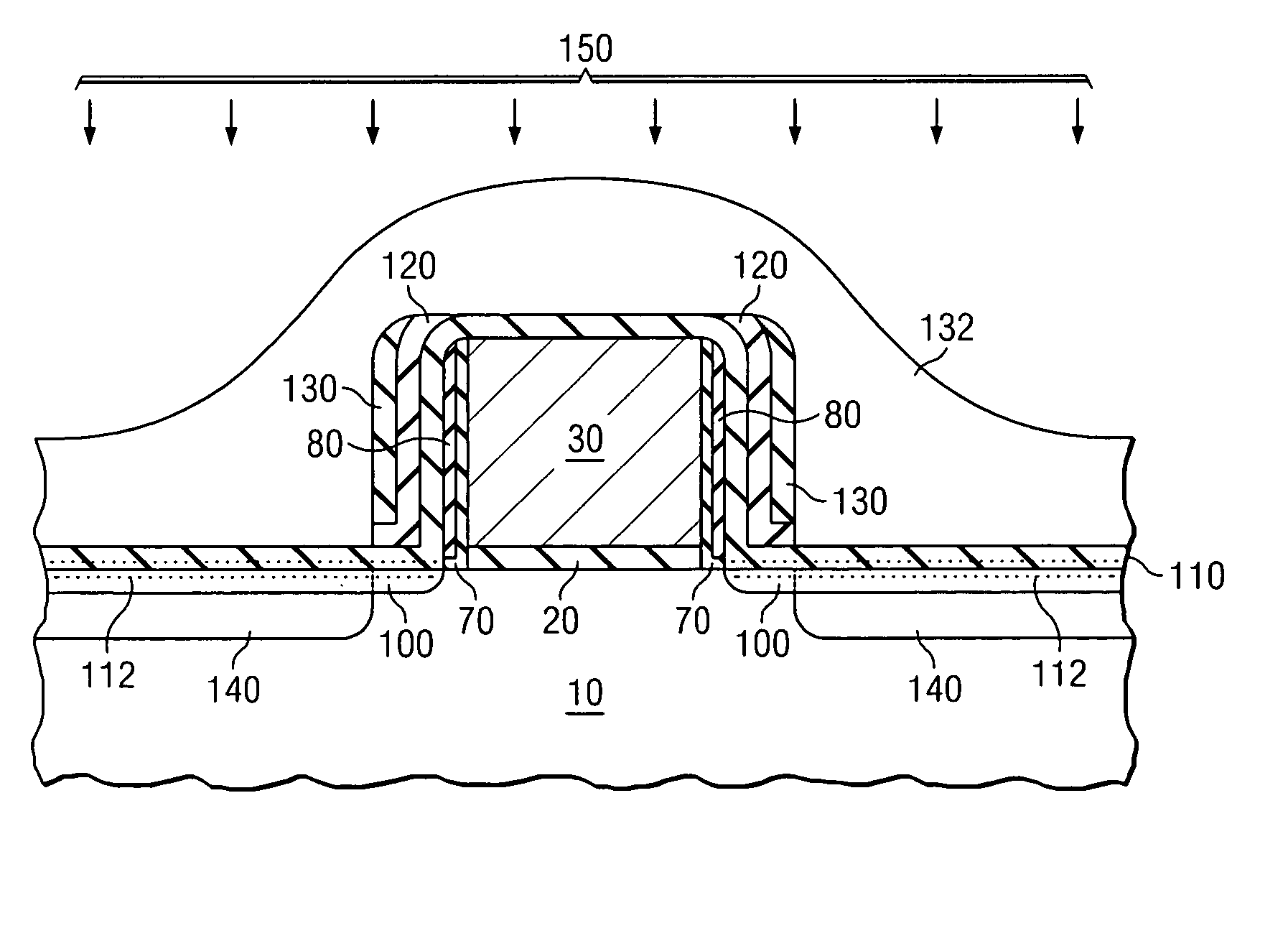 CMOS transistors and methods of forming same