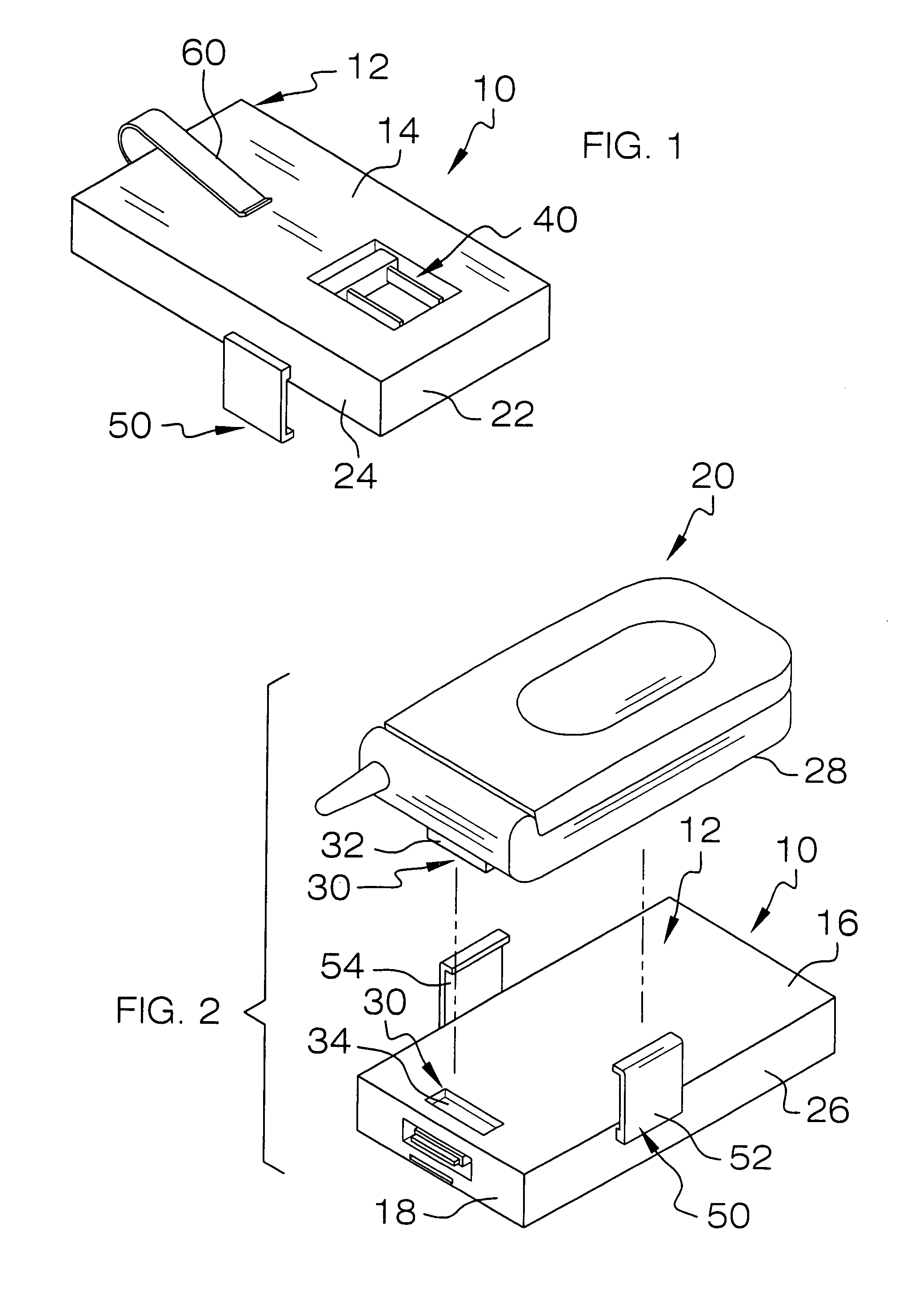 Detachable back-up battery pack for cell phone