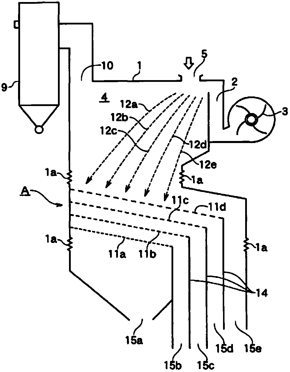 Mineral sorting device, mineral processing production system and mineral sorting method