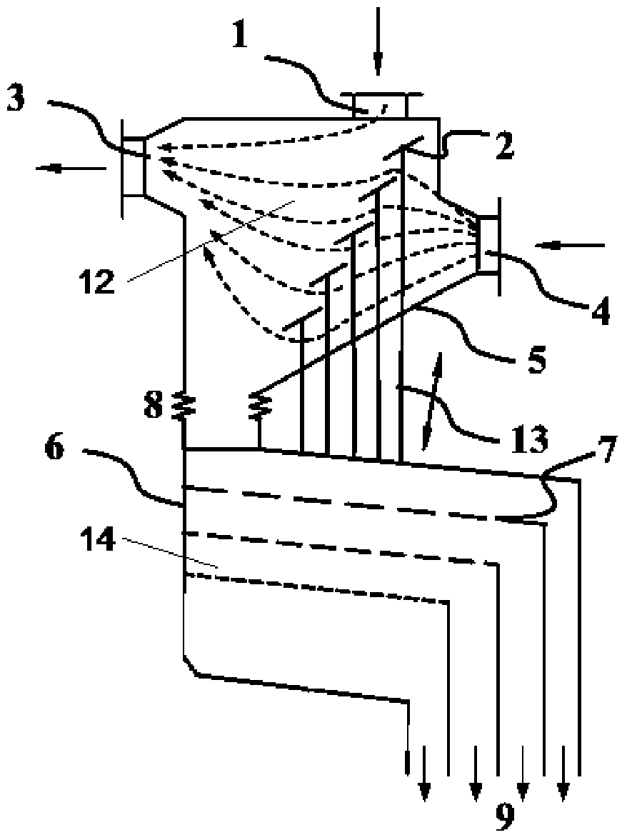 Mineral sorting device, mineral processing production system and mineral sorting method