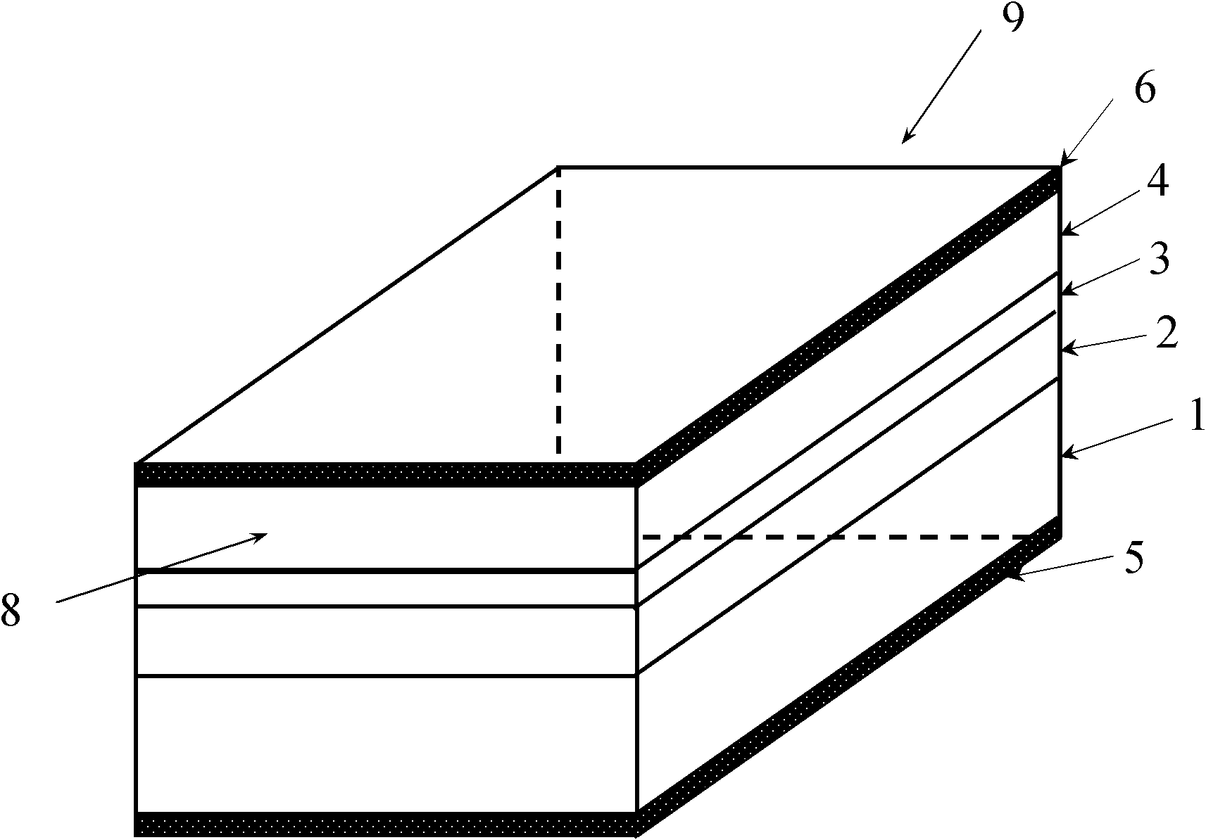 ZnO and GaN-combined ZnO-based end surface transmitting laser and preparation method thereof