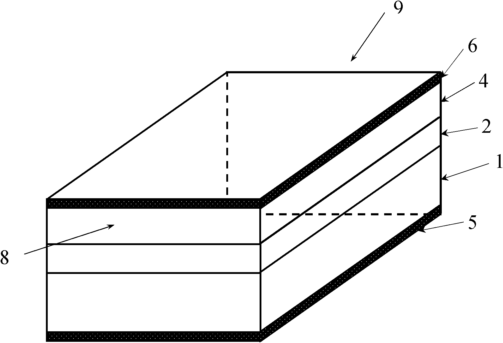 ZnO and GaN-combined ZnO-based end surface transmitting laser and preparation method thereof