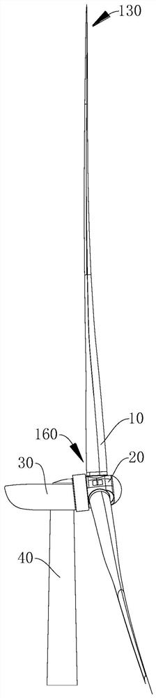 Blade, load adjusting assembly, wind generating set and load adjusting method