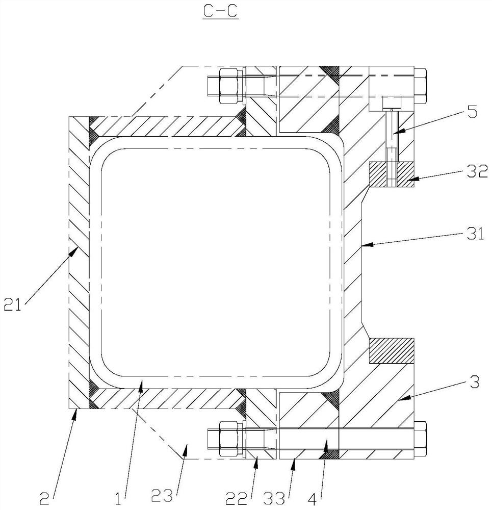 Coil collecting tray lifting device