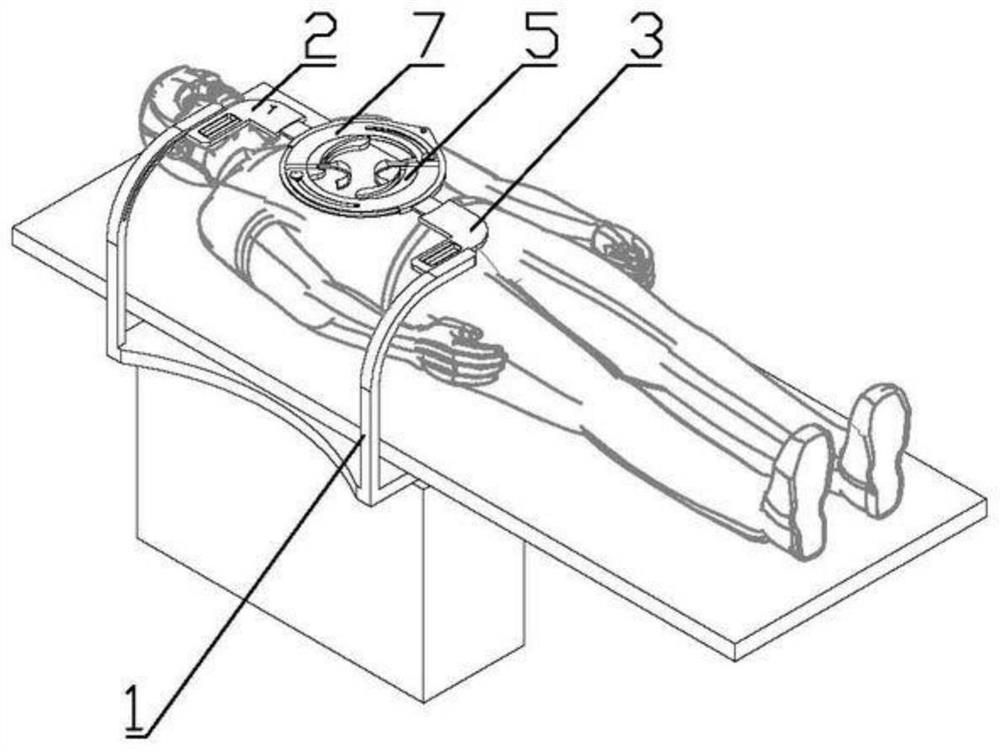 Surgical assisting device for hepatobiliary surgery