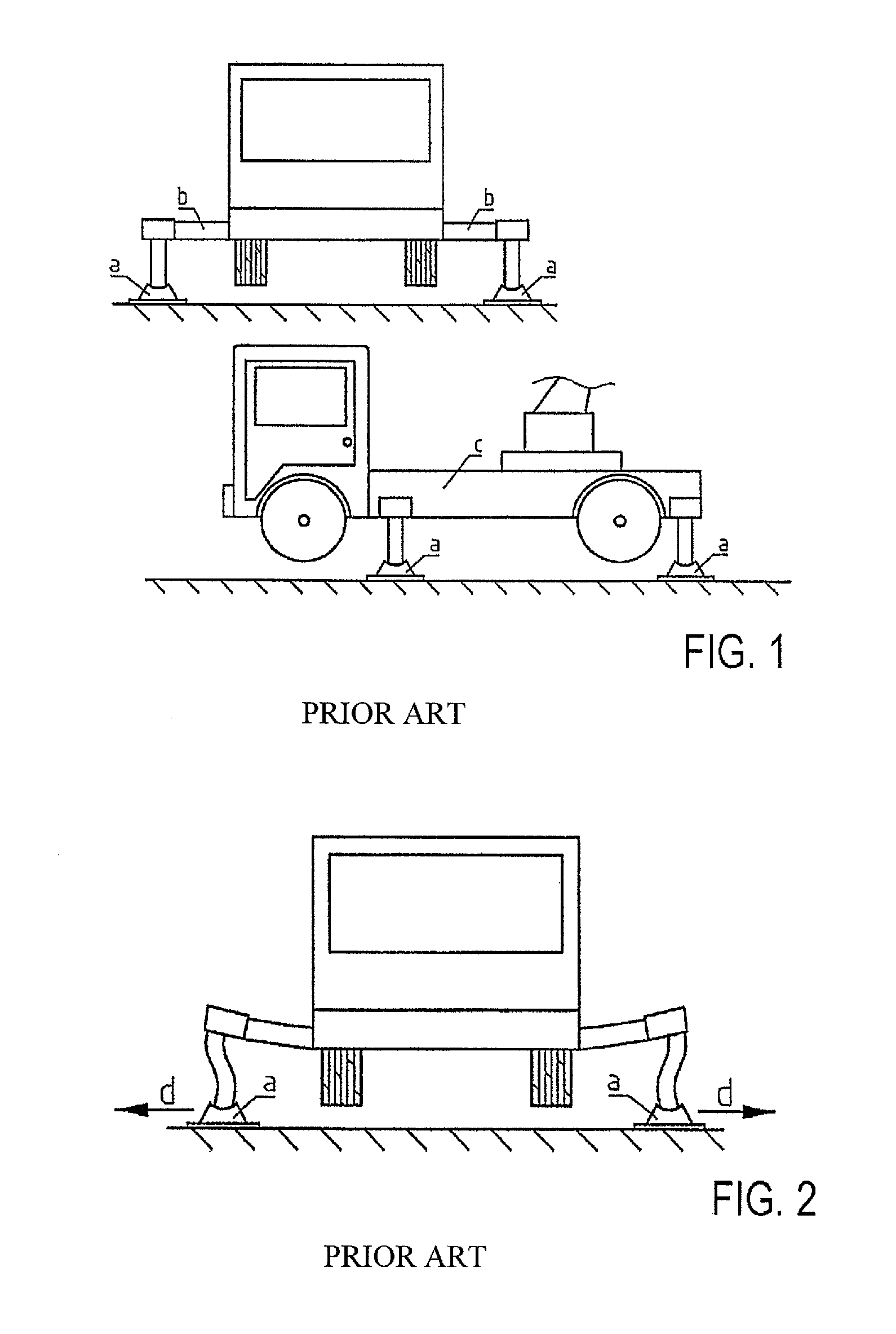 Load cell for sensing supporting forces in a support element