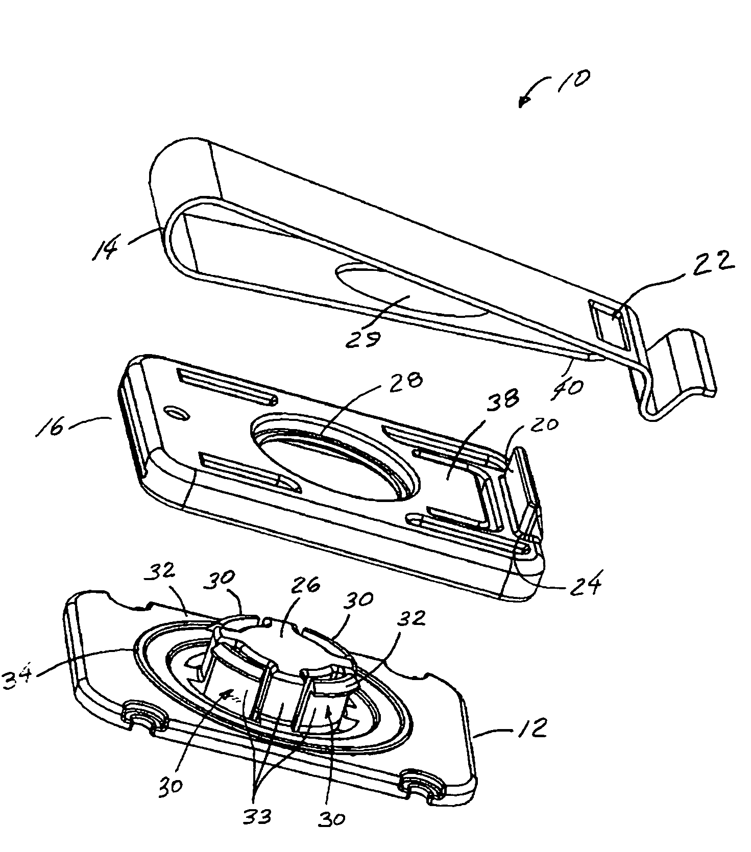 Rotatable retracting apparatus