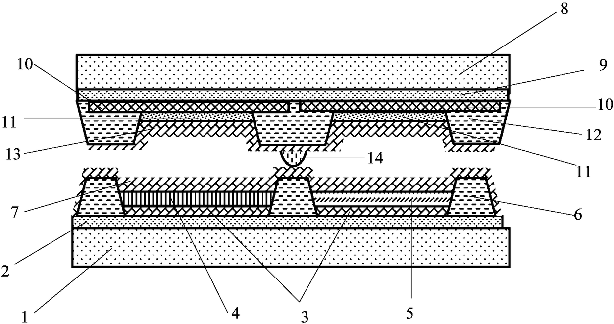 OLED display panel and display