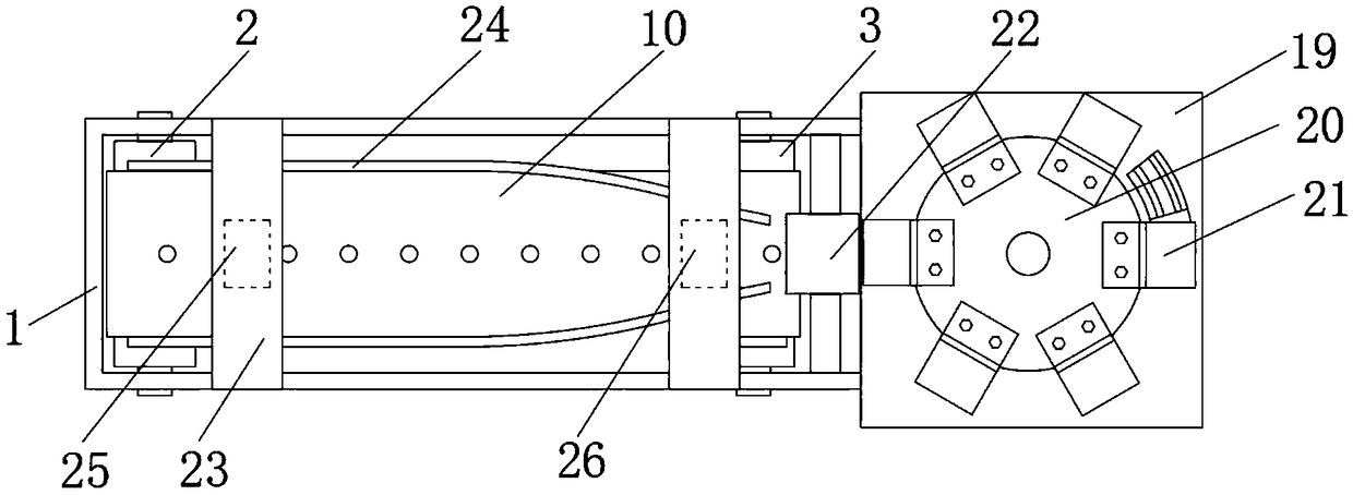 Automatic laminating device for biscuit packaging