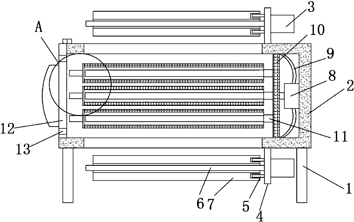 Cloth shaping drying system